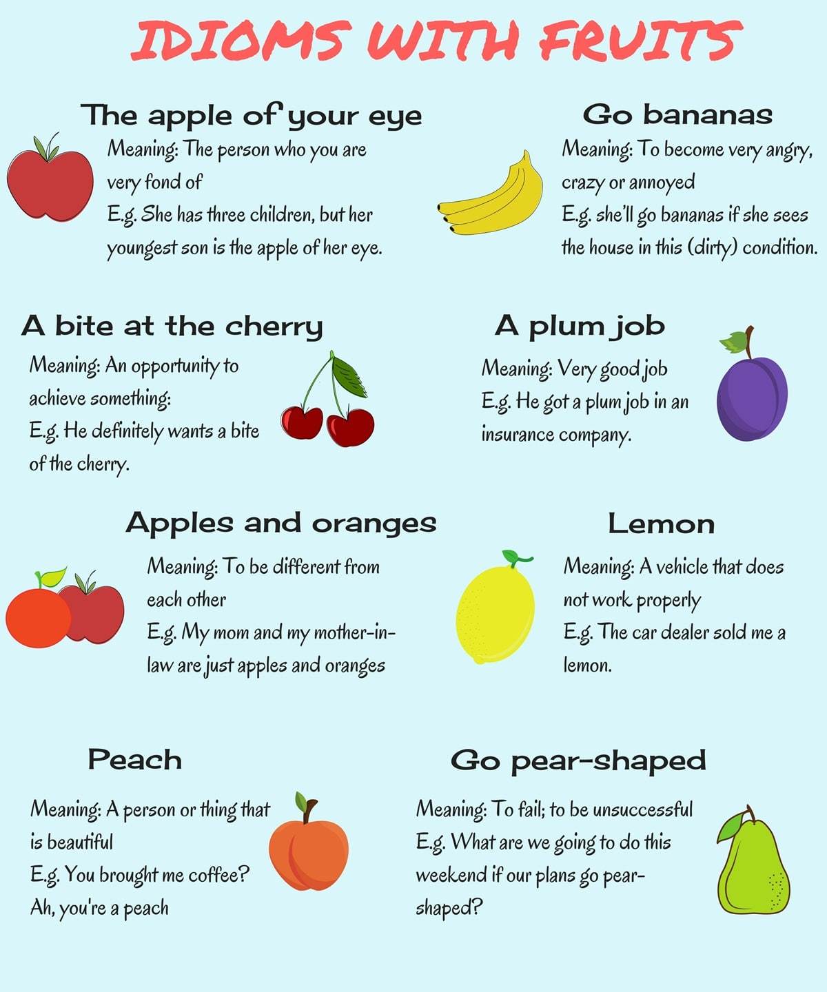 idioms pictures and meanings